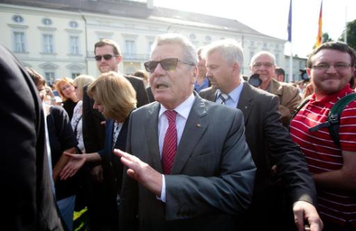 Gastgeber Joachim Gauck