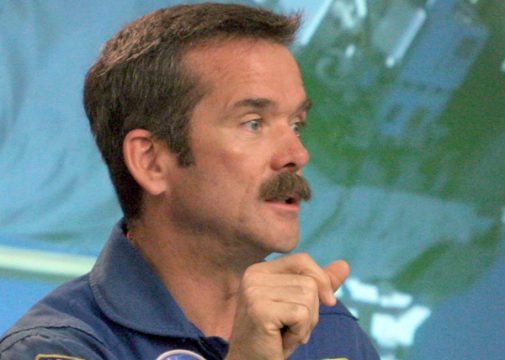 Chris Hadfield wird Chef der ISS-Besatzung