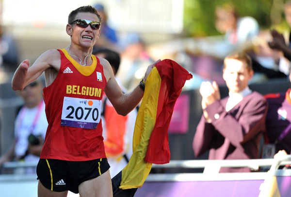 Marathon-Läufer Frederic Van den Heede