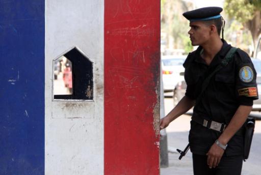 Die französische Botschaft in Kairo wird bewacht