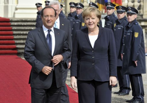 François Hollande und Angela Merkel