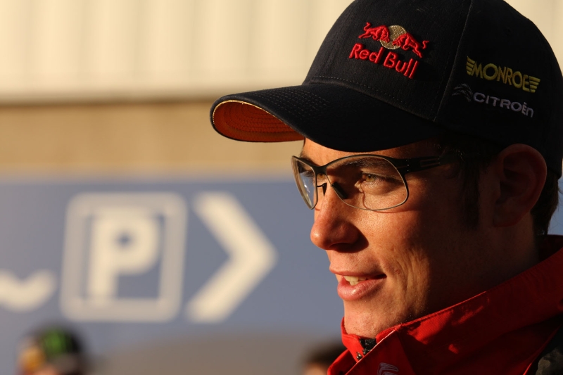 Thierry Neuville in Wales