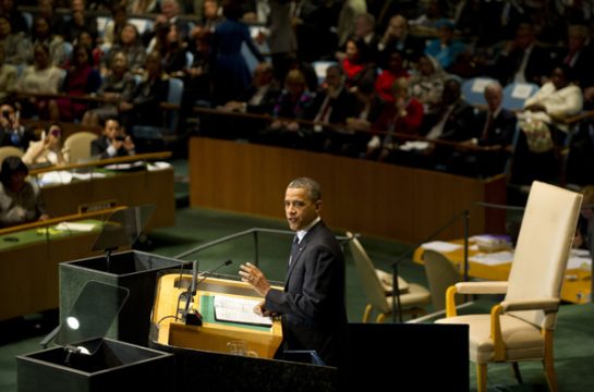 US-Präsident Barack Obama vor der UN-Vollversammlung