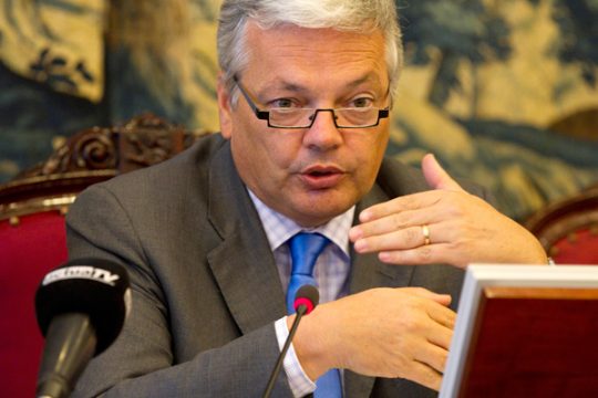 Außenminister Didier Reynders