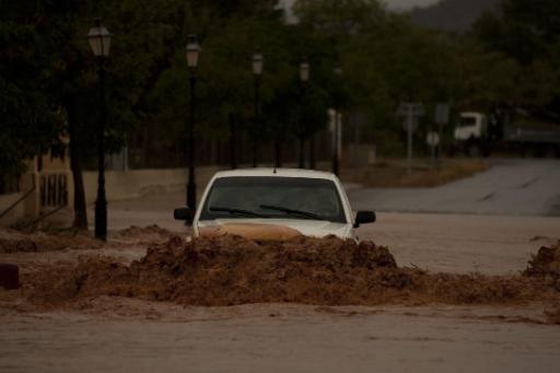 Überschwemmungen bei Malaga