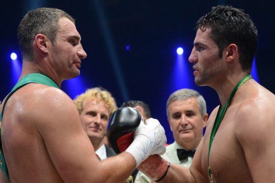 Vitali Klitschko und Manuel Charr