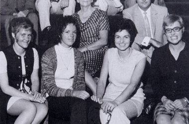 Hubert Jenniges (2. hinten) 1969 Brüssel