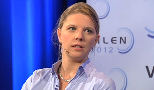 Ecolo-Spitzenkandidatin Claudia Niessen