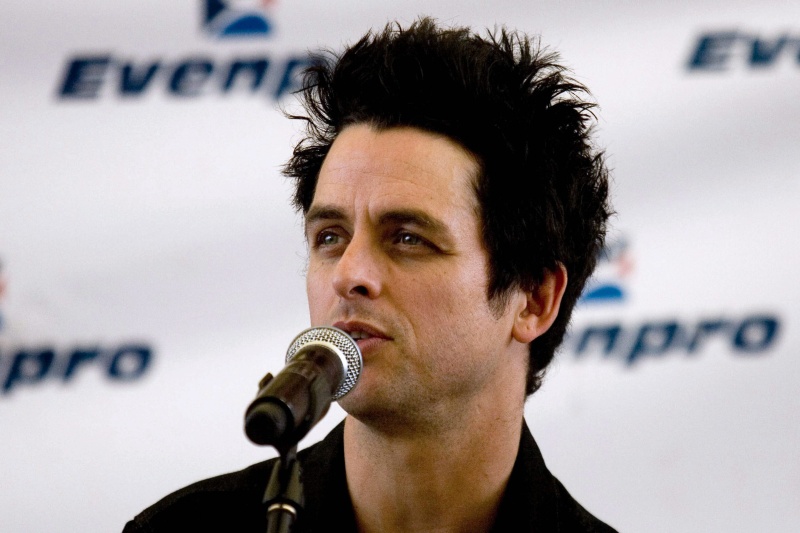 Billie Joe Armstrong von "Green Day"