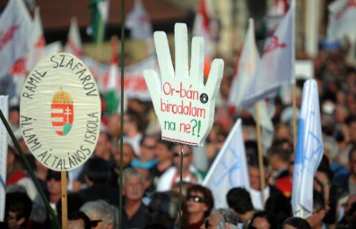 Demo in Budapest