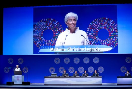 Christine Lagarde in Tokio