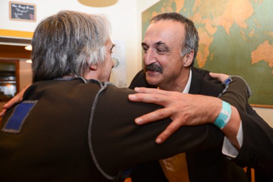 Olivier Deleuze (Ecolo) am Sonntagabend in Watermael-Boitsfort