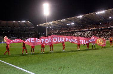 Rote Teufel bedanken sich bei den Fans