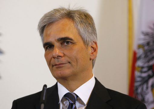 Österreichs Bundeskanzler Werner Faymann