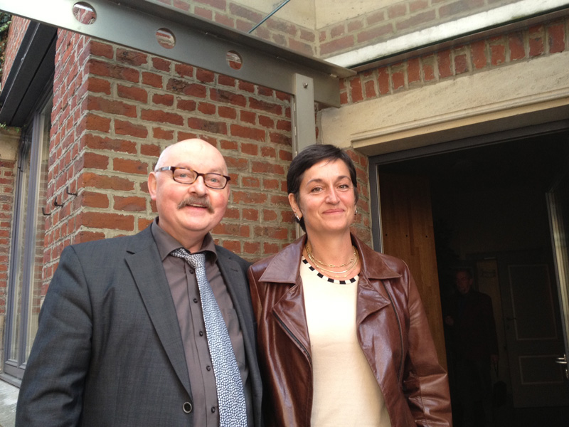Francis Feidler und Dr. Maïté Vissault