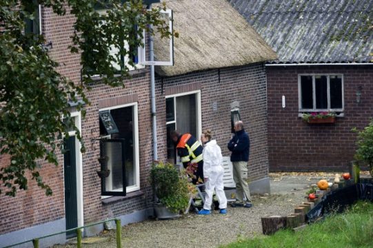 Der Bauernhof im Dorf Schalkwijk