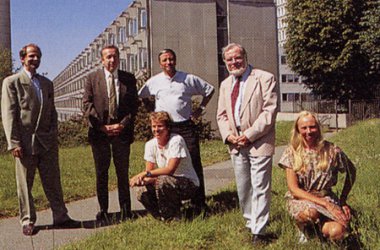 Das BRF-Team Brüssel 1997 (2vr)