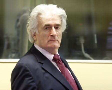 Der frühere bosnische Serbenführer Radovan Karadzic