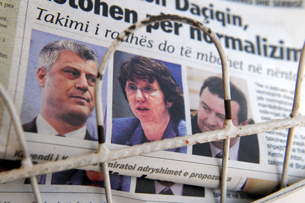Unter EU-Vermittlung: Kosovo und Serbien haben in Brüssel Gespräche geführt