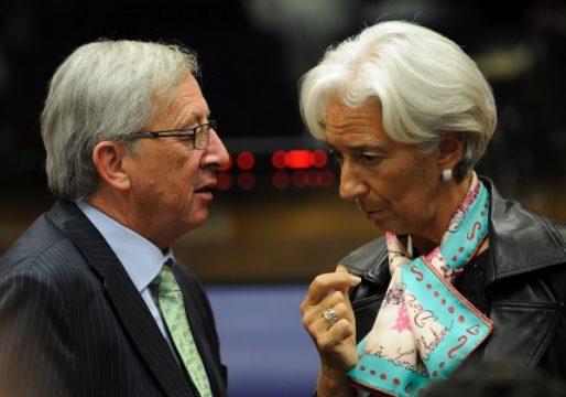 Jean-Claude juncker und Christine Lagarde