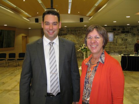 Harald Mollers und Sabine Wenng