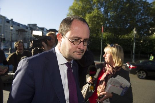 Pensionsminister Vincent Van Quickenborne