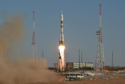 Der Start der Sojus-Rakete
