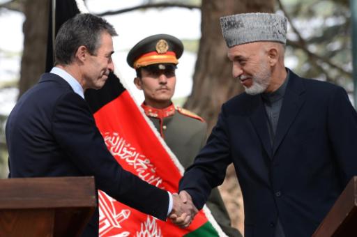 NATO-Generalsekretär Rasmussen in Kabul