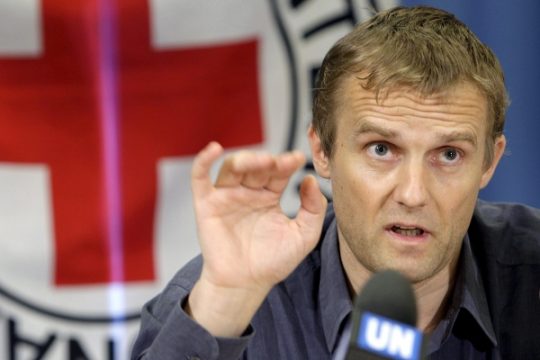 Der scheidende IKRK-Chef in Afghanistan, Reto Stocker