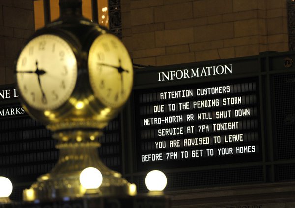 Grand Central Station in New York, 28. Oktober