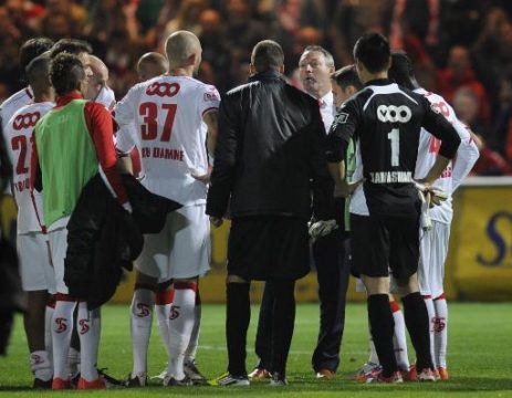 30.09.2012: Standard Lüttich verliert gegen Kortrijk