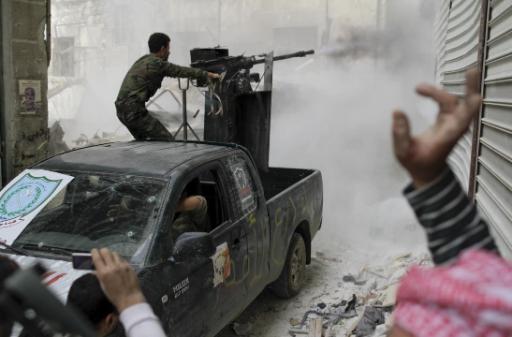 Kämpfe in der syrischen Stadt Aleppo