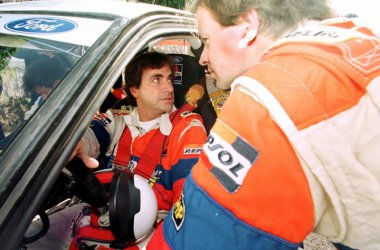 Carlos Sainz und Bruno Thiry, Rallye San Remo, 14.10.1996