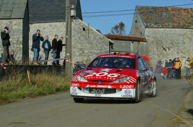 Condroz Rallye 2003 - eine der wichtigsten Stationen in Bruno Thirys Karriere