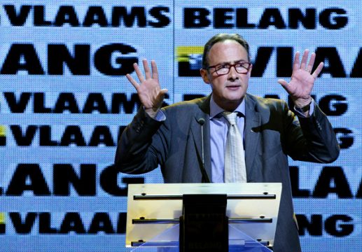Vlaams Belang-Präsident Bruno Valkeniers