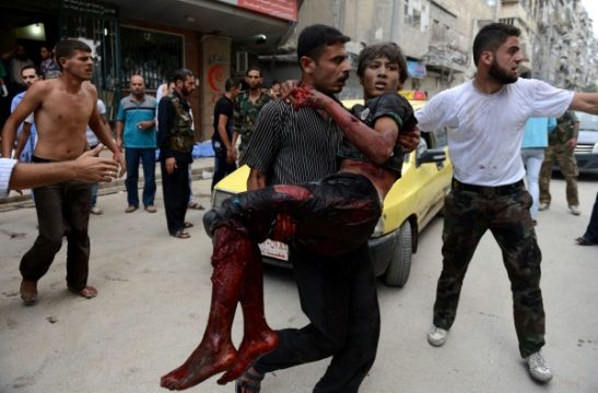 Auch in der Stadt Aleppo gab es erneut Verletzte