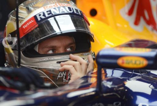 Sebastian Vettel in Indien
