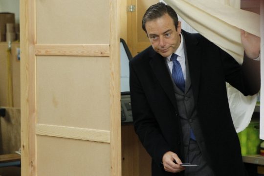 Bart De Wever nach der Wahl in Antwerpen