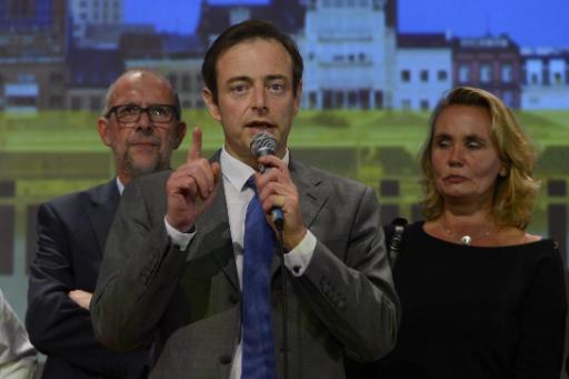 Bart De Wever nach seinem Wahlsieg am Abend des 14. Oktober