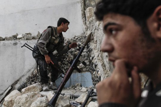 Rebellen in Aleppo (31. Oktober)