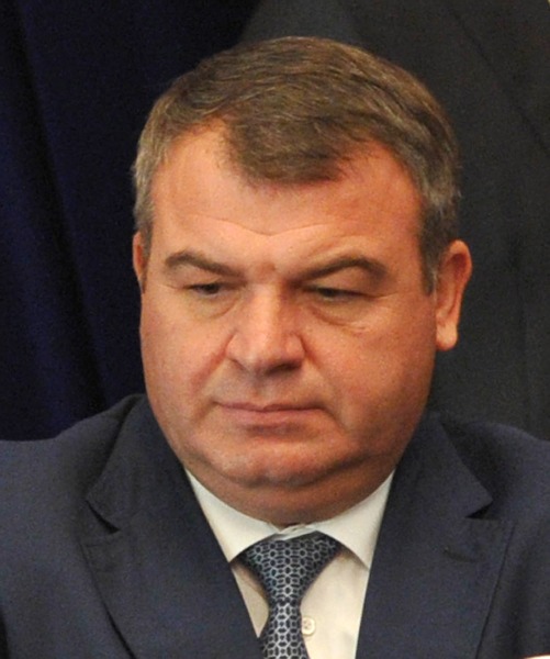 Der russische Verteidigungsminister Anatoli Serdjukow