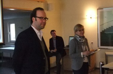 "Unsere Arbeitswelt": Roger Wickler, Christoph Roderburg und Silke Neuens