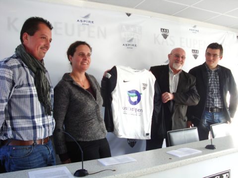 AS Eupen und TAO stellen neues Trikot vor