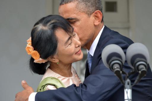 US-Präsident Obama trifft Aung San Suu Kyi