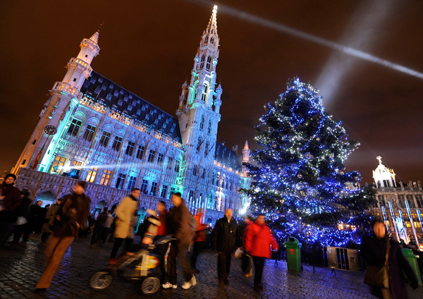 Grand'Place: Der gute alten Weihnachtsbaum wird 2012 fehlen