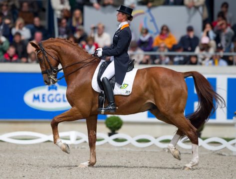 CHIO Aachen 2011 - Dressur: Adelinde Cornelissen mit Jerich Parzival
