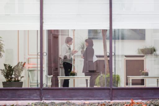 Elio Di Rupo und Joelle Milquet hinter verschlossenen Fenstern