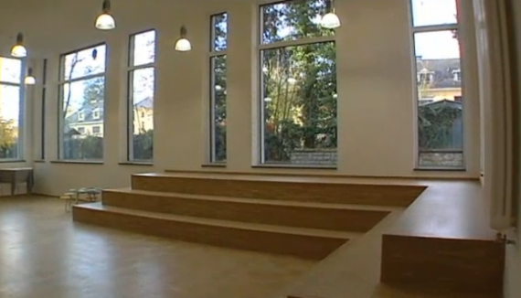 Neues Foyer im Königlichen Athenäum Eupen