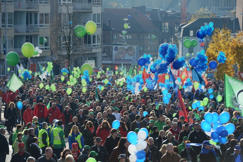 Demo in Genk