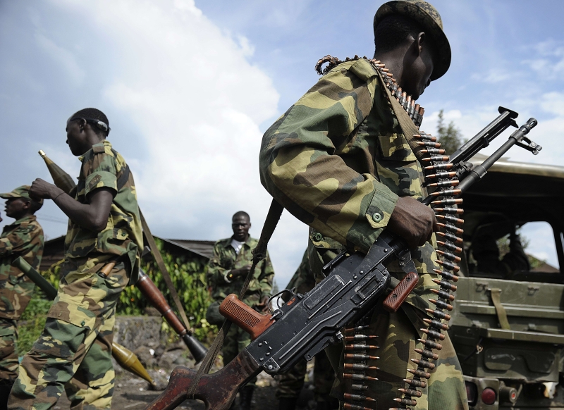 Rebellen in Goma